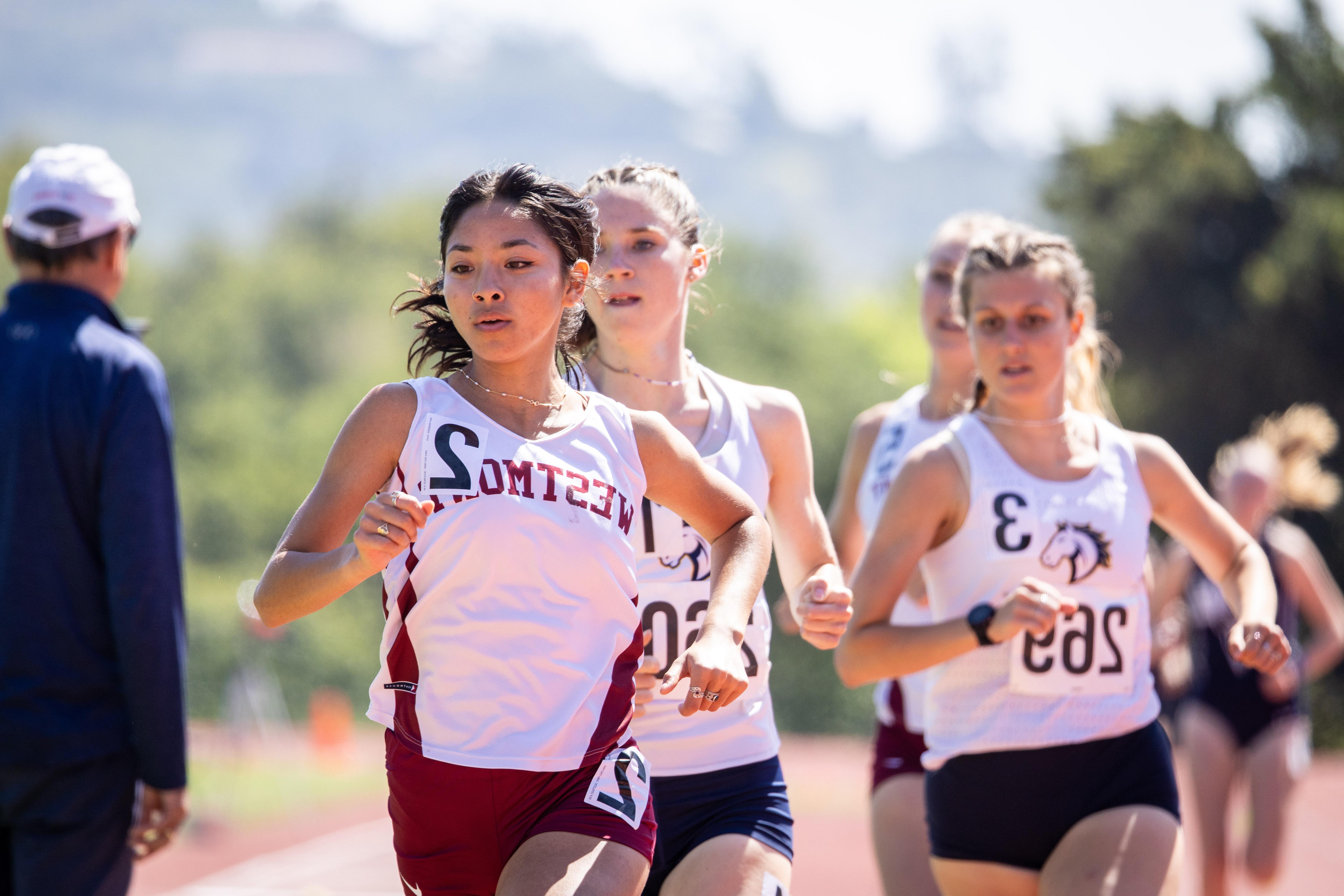 westmont female running track and field